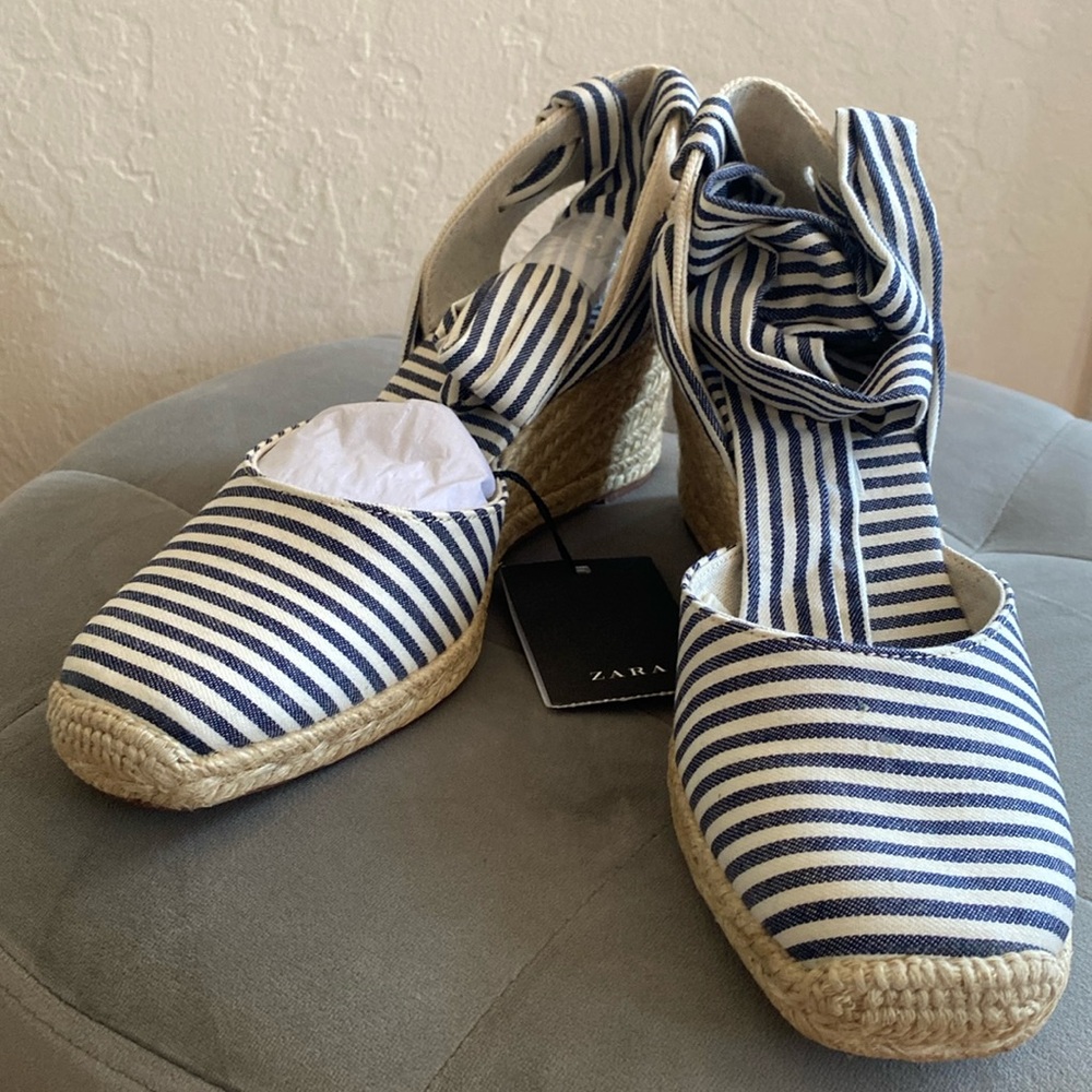 Zara wedge sandal